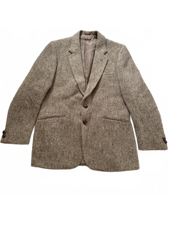 Other - Vtg Harris Tweed Andrew Douglas Wool Sport Coat Blazer Mens 38 Double Vent 20